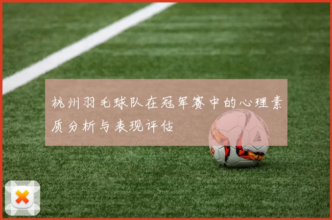 杭州羽毛球队在冠军赛中的心理素质分析与表现评估